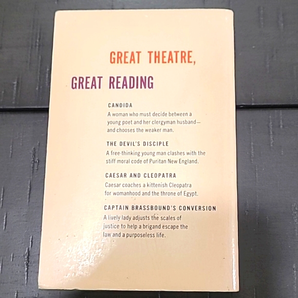 VTG 4 Plays by Bernard Shaw Paperback Book - Picture 4 of 5